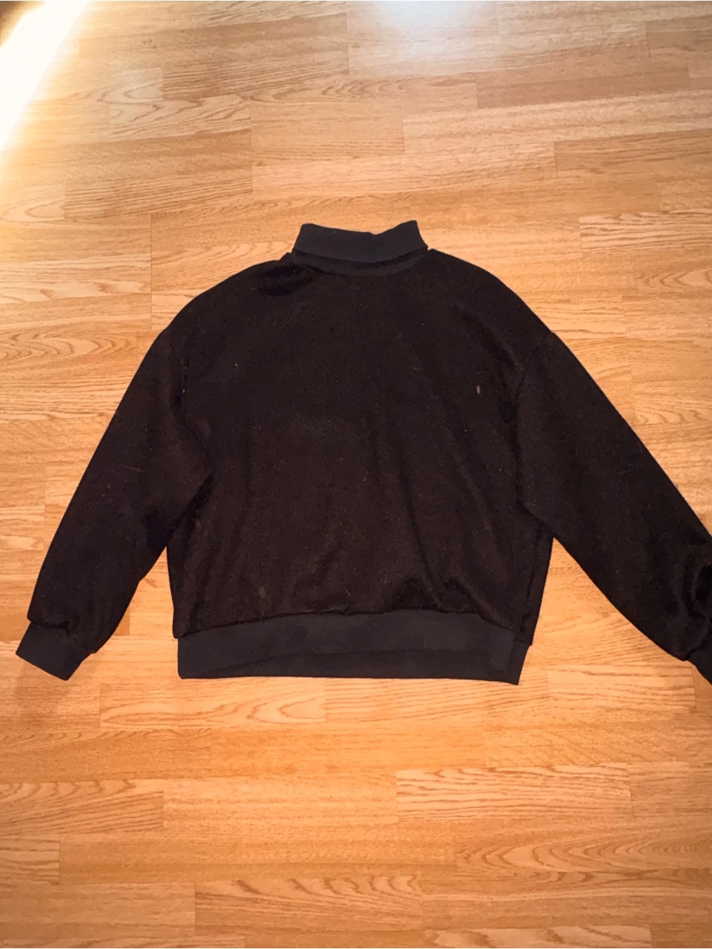 Men's Black Turtleneck Sweater